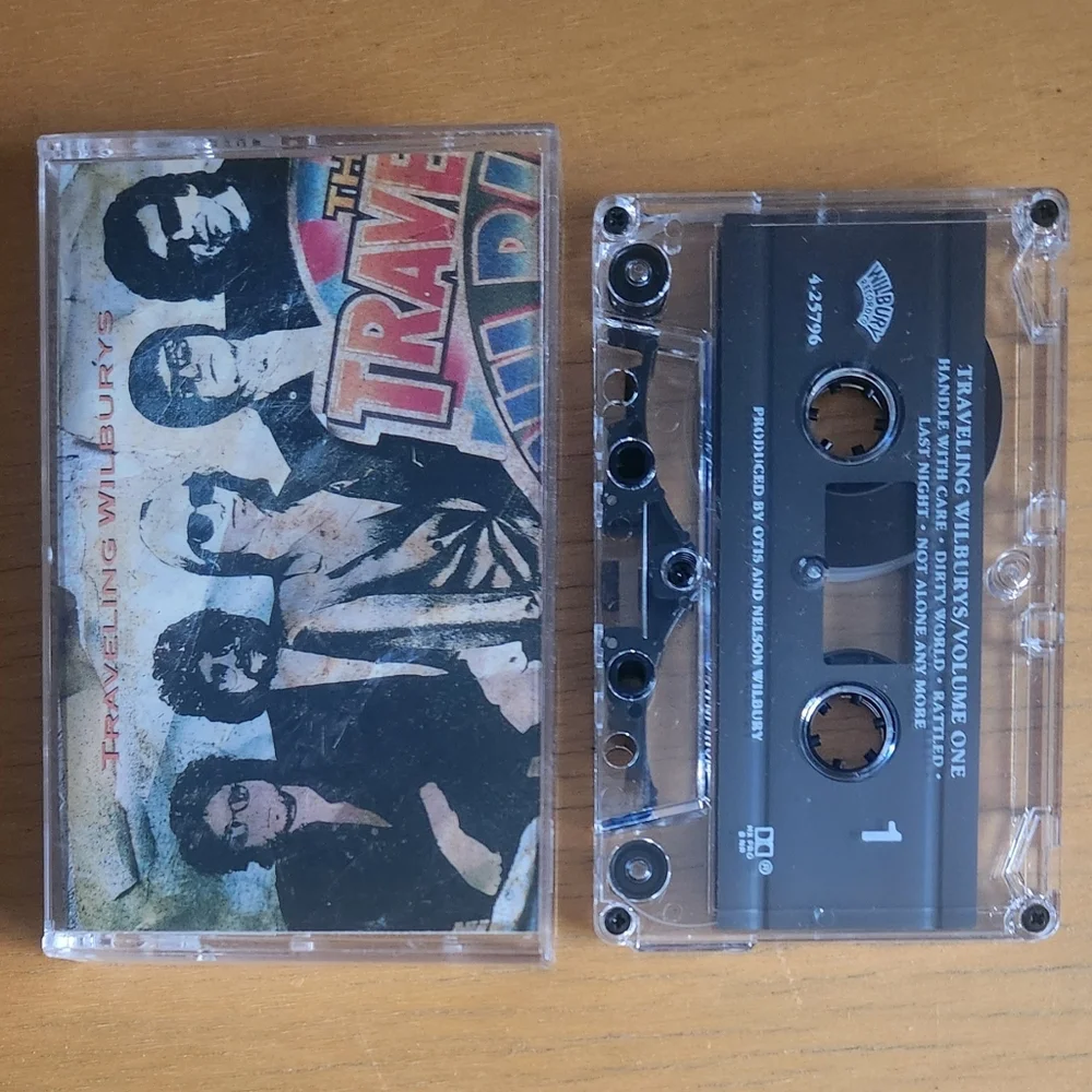 Traveling Wilburys, Tom Petty, Roy Orbson - 1980s Cassette Tapes (Lot of 3)   - Picture 3 of 8